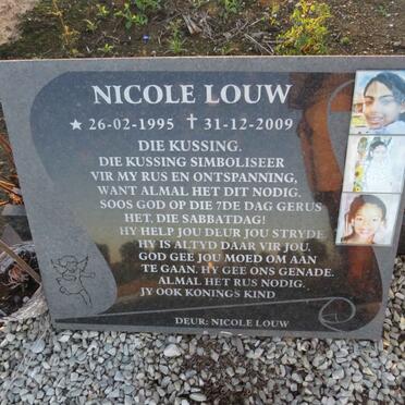 LOUW Nicole 1995-2009