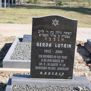 LUTRIN Gerda 1912-2001