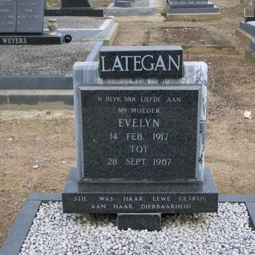 LATEGAN Evelyn 1917-1987