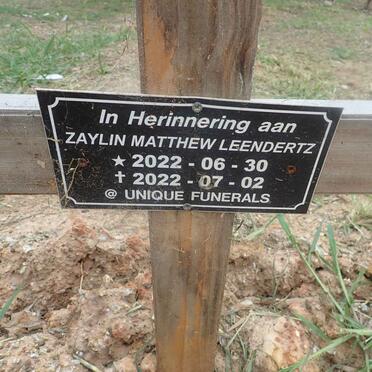 LEENDERTZ Zaylin Matthew 2022-2022