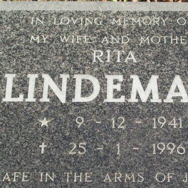 LINDEMAN Rita 1941-1996