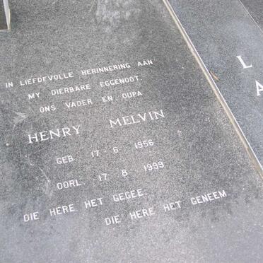 LASS Henry Melvin 1956-1999