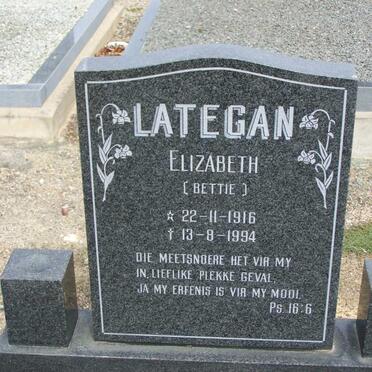 LATEGAN Elizabeth 1916-1994