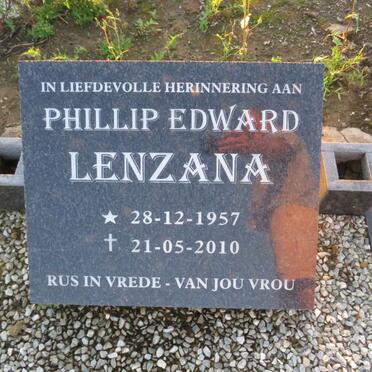 LENZANA Phillip Edward 1957-2010