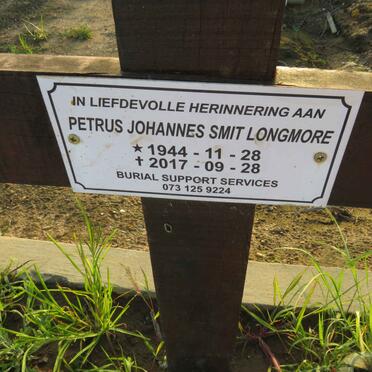 LONGMORE Petrus Johannes Smit 1944-2017