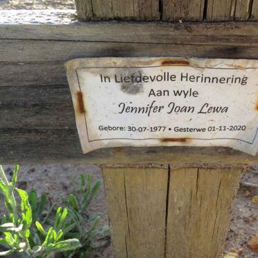 LEWA Jennifer Joan 1977-2020