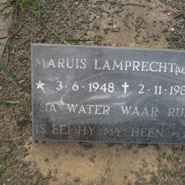 LAMPRECHT Maria Elizabeth nee LOUW 1924-1975 :: LAMPRECHT Maruis 1948-1984 _2