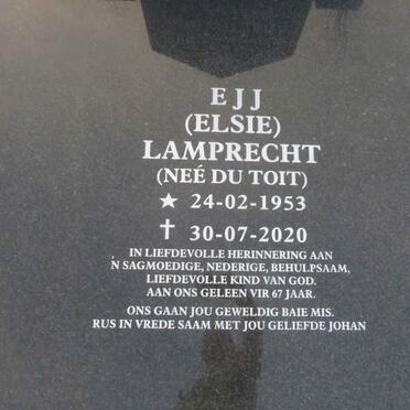 LAMPRECHT Gerrit Johan Malherbe 1948-2018 & E.J.J. DU TOIT 1953-2020 _2