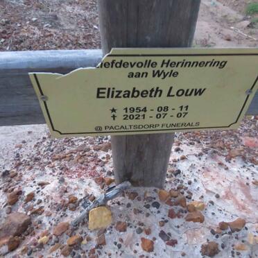 LOUW Elizabeth 1954-2021