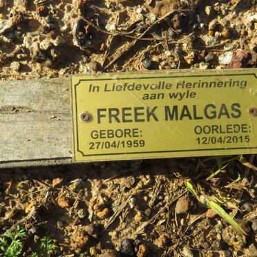 MALGAS Freek 1959-2015