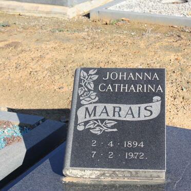 MARAIS Johanna Catharina 1894-1972