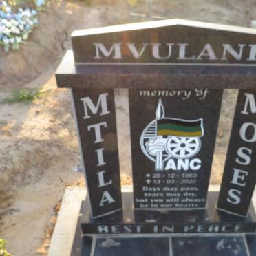 MVULANE Mtila Moses 1963-2020