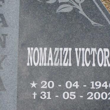 MAFANYA Nomazizi Victoria 1946-2002