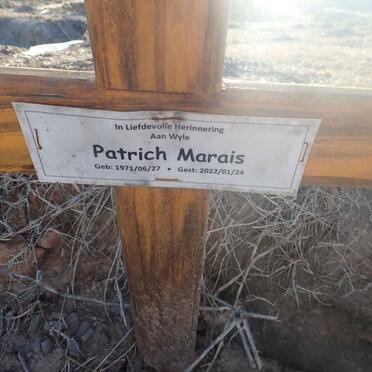 MARAIS Patrich 1971-2022