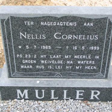 MULLER Nellis Cornelius 1965-1999