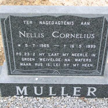 MULLER Nellis Cornelius 1965-1999