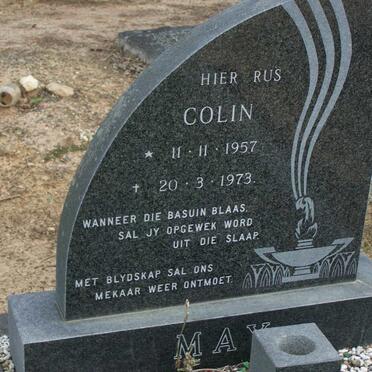 MAY  Colin 1957-1973