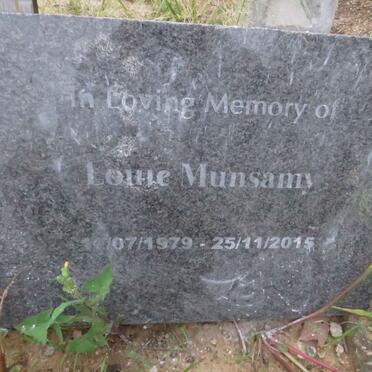 MUNSAMY Louie 1979-2015