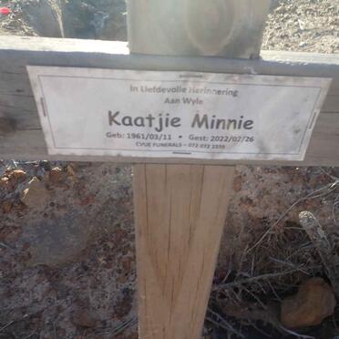 MINNIE Kaatjie 1961-2022