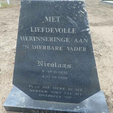 MATTHEWS Nicolaas 1935-1998