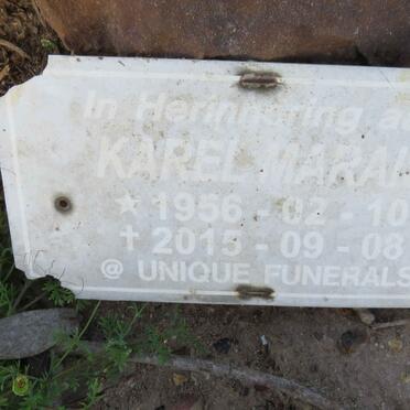 MARAIS Karel 1956-2015