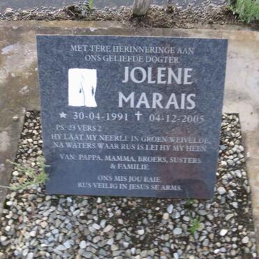 MARAIS Jolene 1991-2005