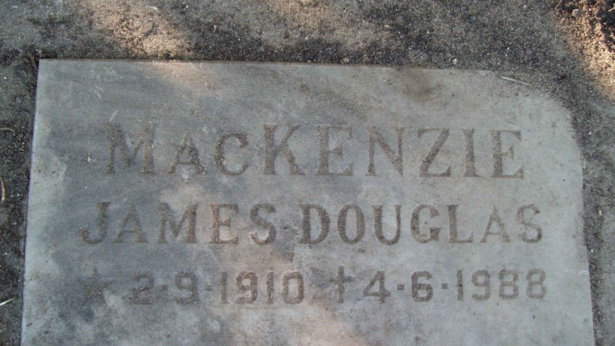 MACKENZIE James Douglas 1910-1988