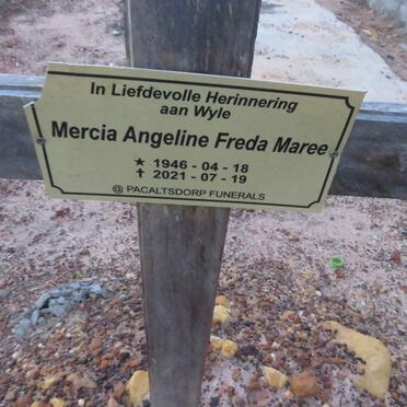 MAREE Mercia Angeline Freda 1946-2021