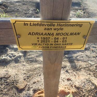 MOOLMAN Adriaana 1957-2021