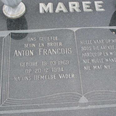 MAREE Anton Francois 1969-1994