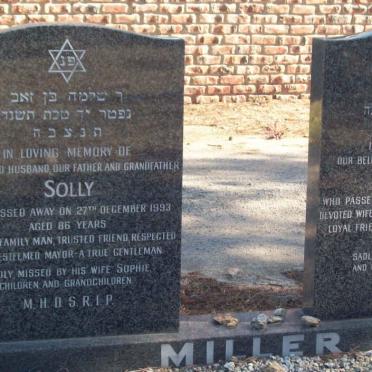 MILLER Solly -1993 &amp; Sophie -1994 