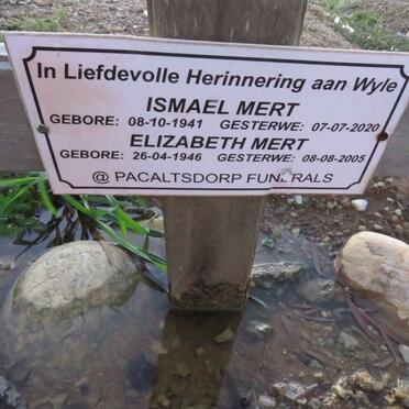 MERT Ismael 1941-2020 & Elizabeth 1946-2005