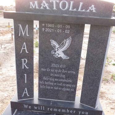 MATOLLA Maria 1960-2021