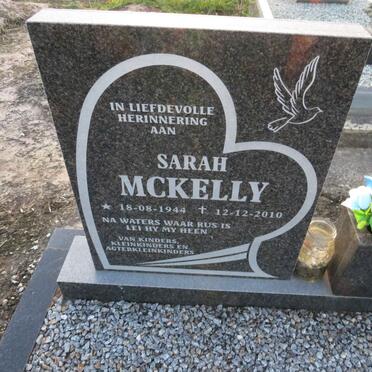MCKELLY Sarah 1944-2010