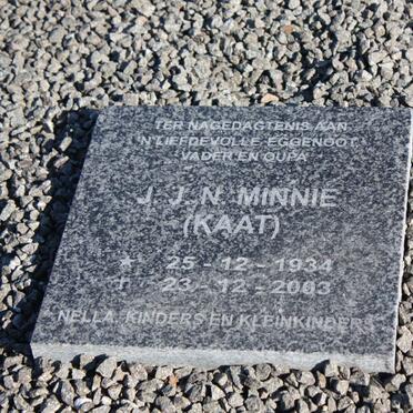 MINNIE J.J.N. 1934-2003