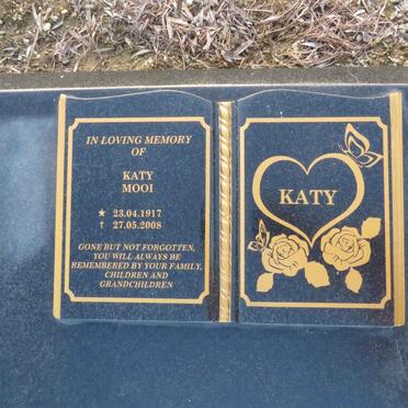 MOOI Katy 1917-2008