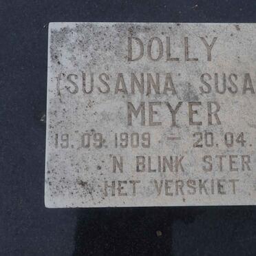 MEYER Susanna Susara 1909-1994