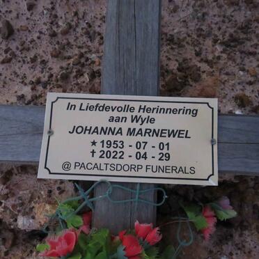 MARNEWEL Johanna 1953-2022