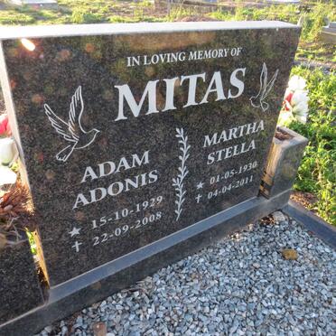 MITAS Adam Adonis 1929-2008 & Martha Stella 1930-2011