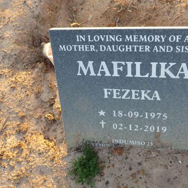 MAFILIKA Fezeka 1975-2019