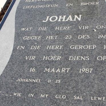 MARLOW Johan A. 1968-1987