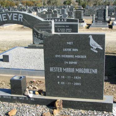 MEYER Nicolaas Jacobus 1912-1977 &amp; Hester Maria Magdalena 1924-2003