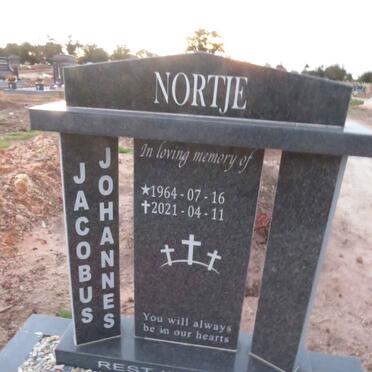 NORTJE Jacobus Johannes 1964-2021