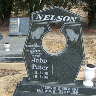 NELSON John Peter 1947-1998