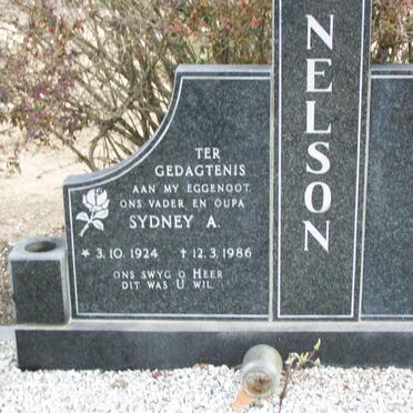 NELSON Sydney A. 1924-1986