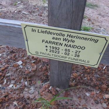 NAIDOO Farren 1992-2022