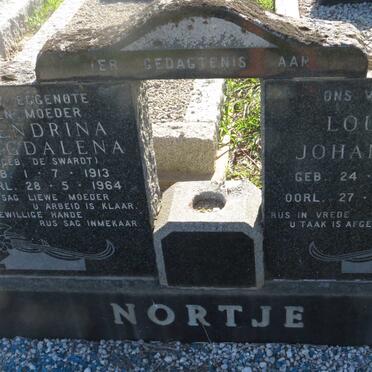 NORTJE Louis Johannes 1906-1978 & Hendrina Magdalena DE SWARDT 1913-1964