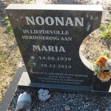 NOONAN Maria 1939-2014