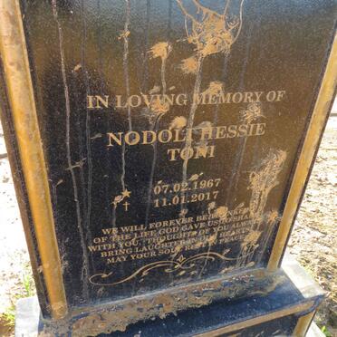 NODOLI Hessie Toni 1967-2017
