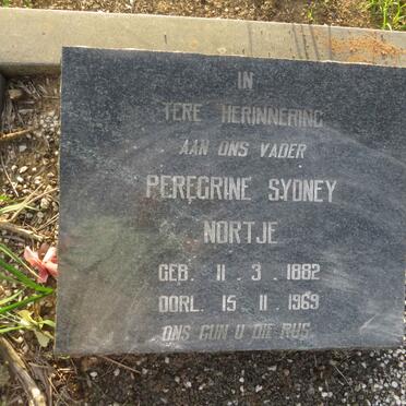 NORTJE Peregrine Sydney 1882-1969